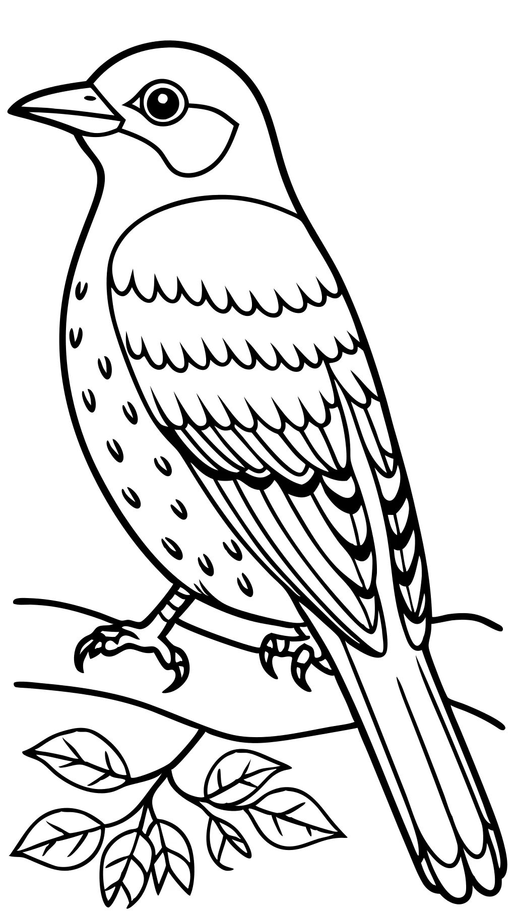 bird coloring pages pdf